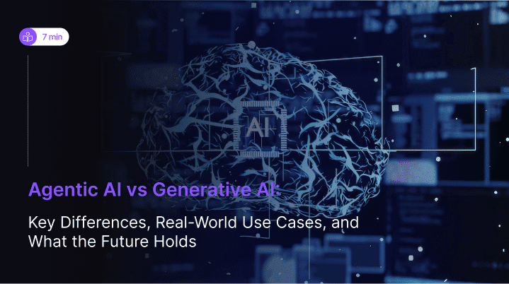 Agentic AI vs Generative AI: Key Differences