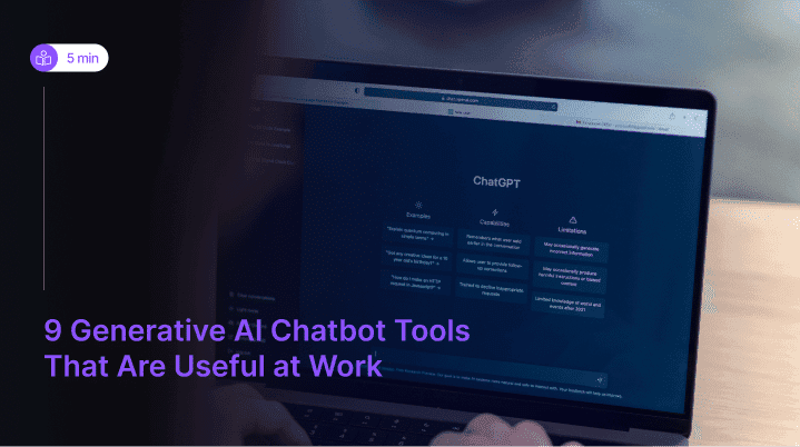 9 Best Generative AI Chatbot Tools in 2026