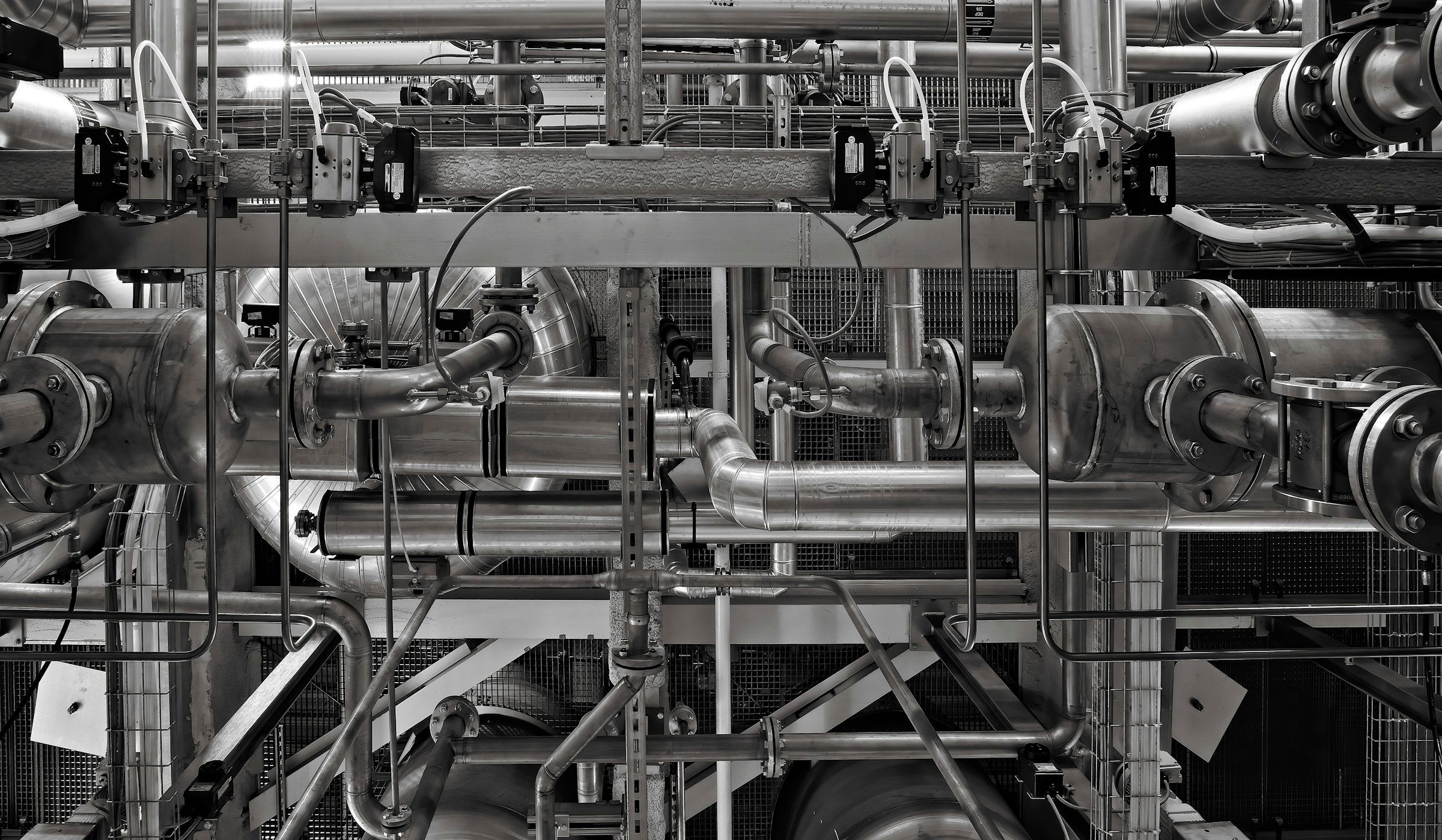Industrial pipeline valves and flow meters used for pipeline monitoring