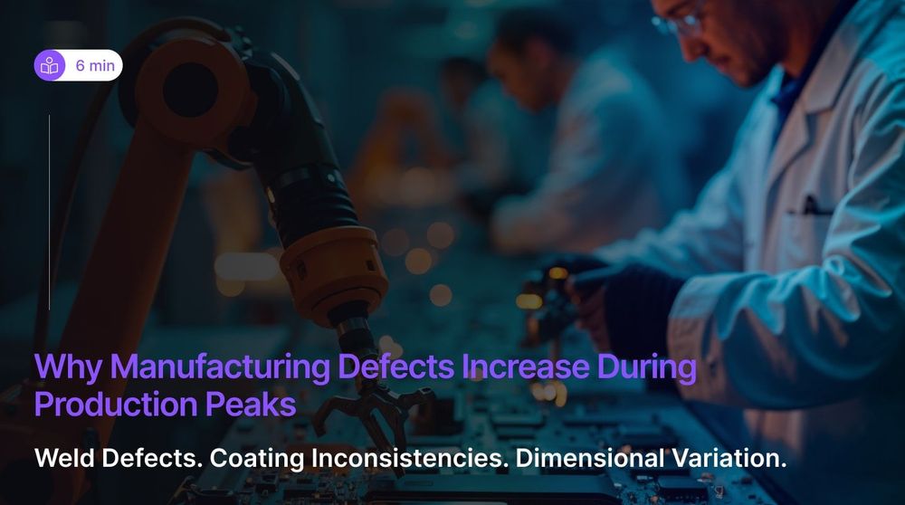 Why Manufacturing Defects Increase During Production Peaks 